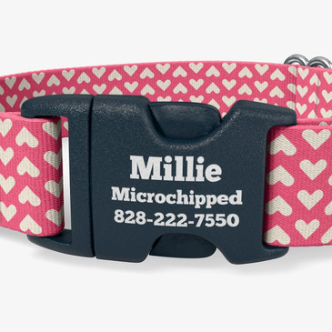 closeup view of personalization